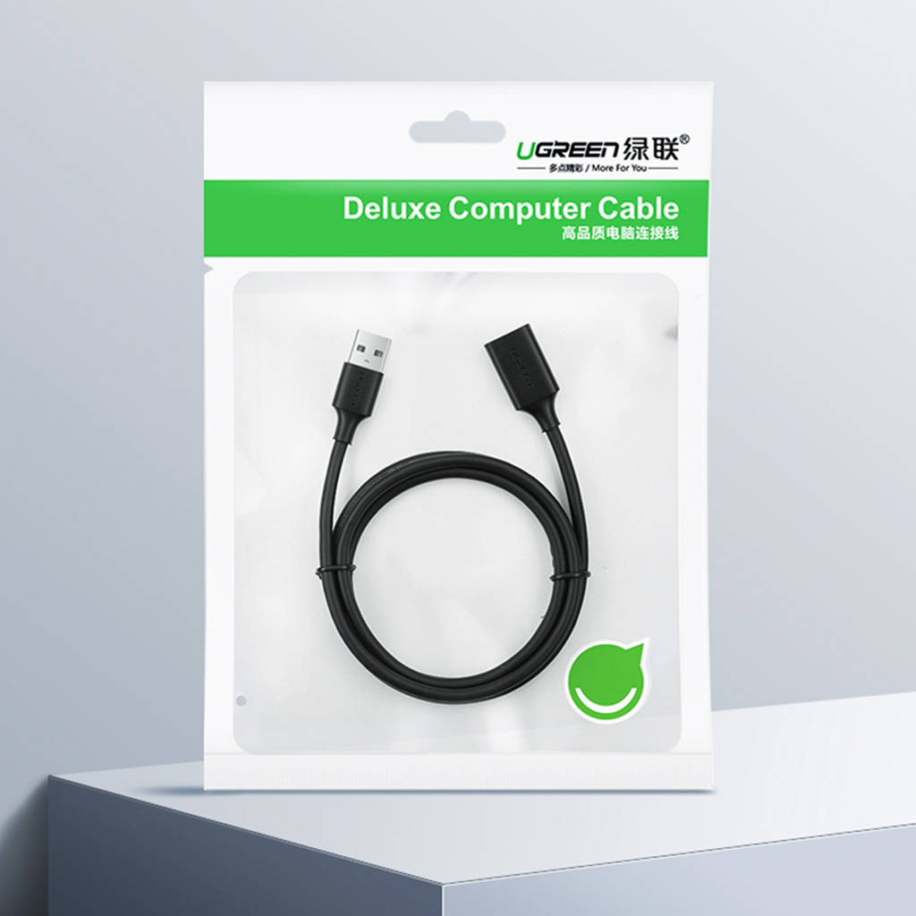 Επέκταση USB UGREEN US103, 3μ, Μαύρο