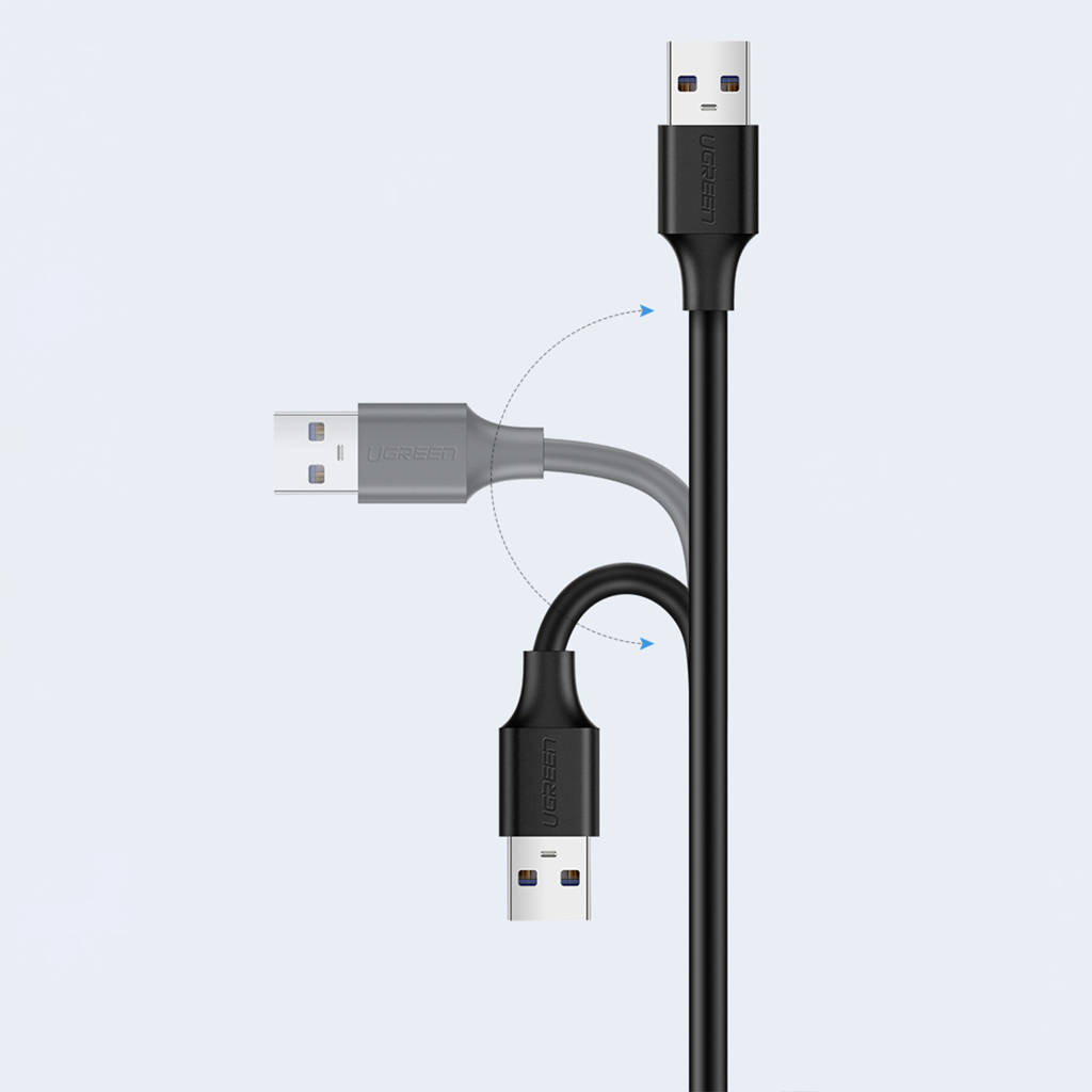 Επέκταση USB UGREEN US103, 3μ, Μαύρο