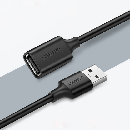 UGREEN US103 USB Extension Cable, 5m, Black