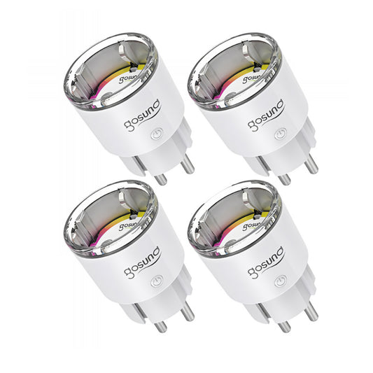 Πρίζα Gosund Smart EP2, Wi-Fi, Σετ 4 τεμάχια