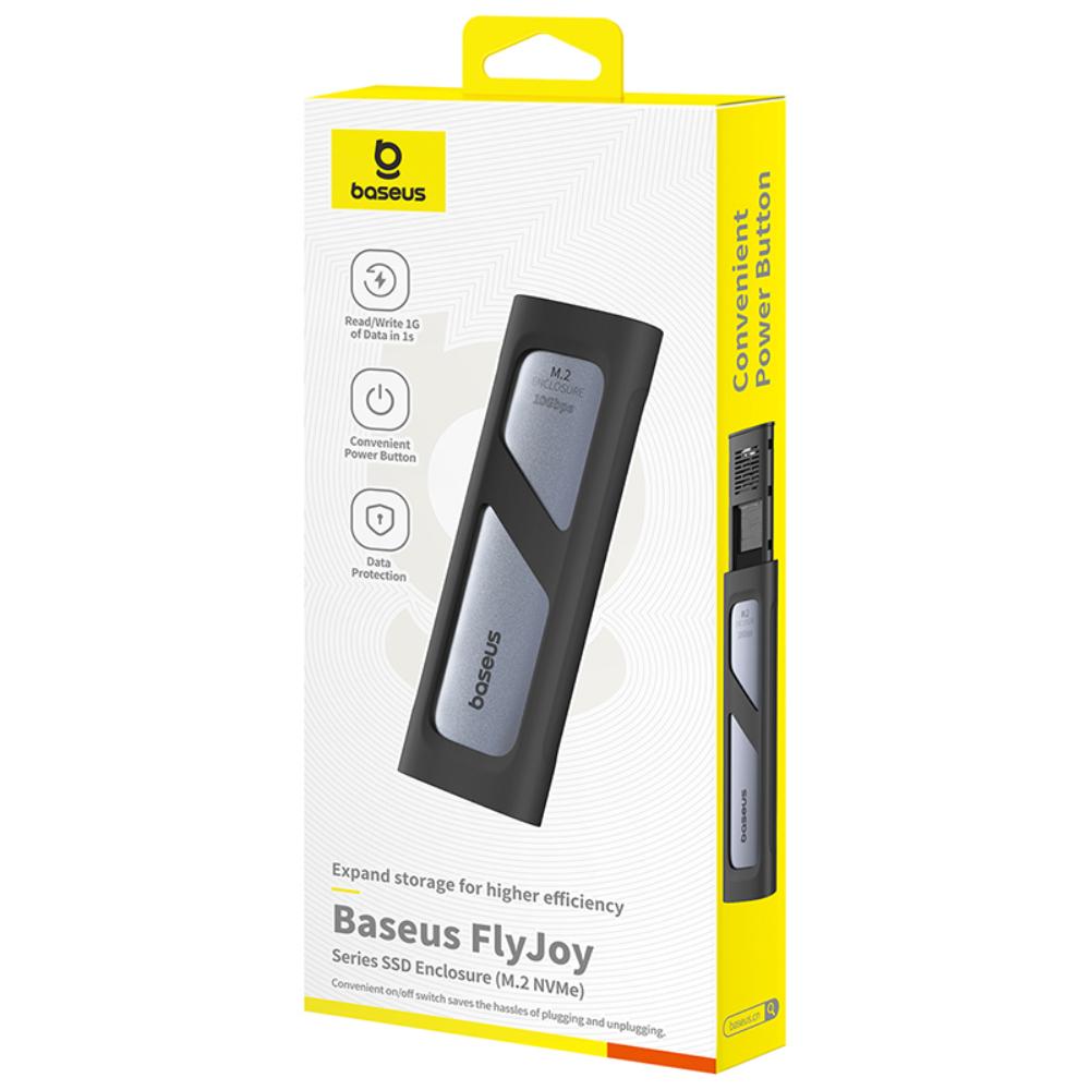 Rack Baseus FlyJoy Series για SSD M.2 NVMe, Γκρι B00760600811-01