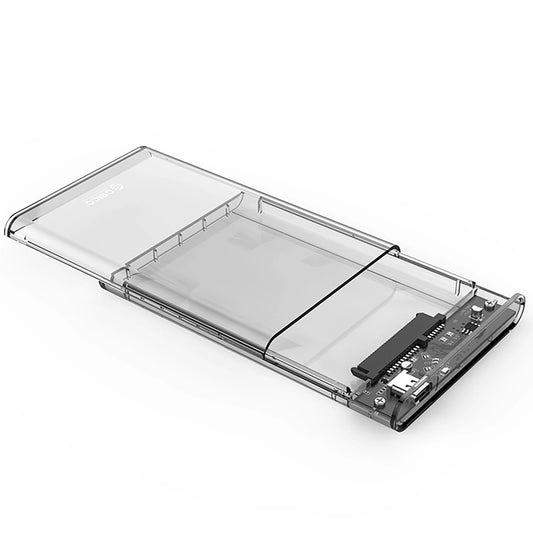 Rack Orico 2139C3 για HDD / SSD SATA 2.5 ίντσες, USB-C, Διαφανές