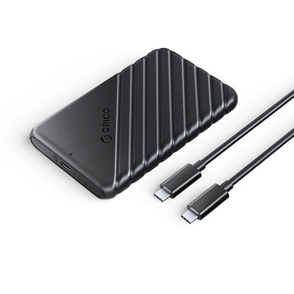 Rack Orico 25PW1C-C3 για HDD / SSD SATA 2.5 ίντσες, USB-C, Μαύρο