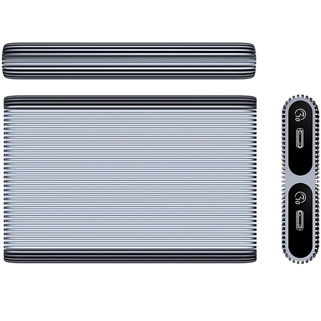 Rack Orico AM2C3-2N Dual Disk για SSD M.2 NVMe, Γκρι