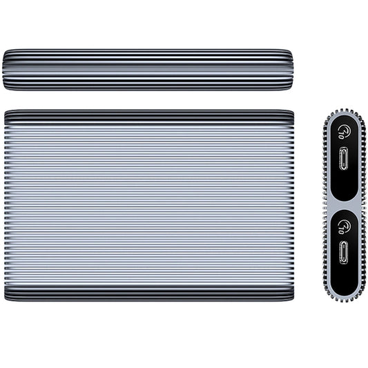 Rack Orico AM2C3-2N Dual Disk για SSD M.2 NVMe, Γκρι