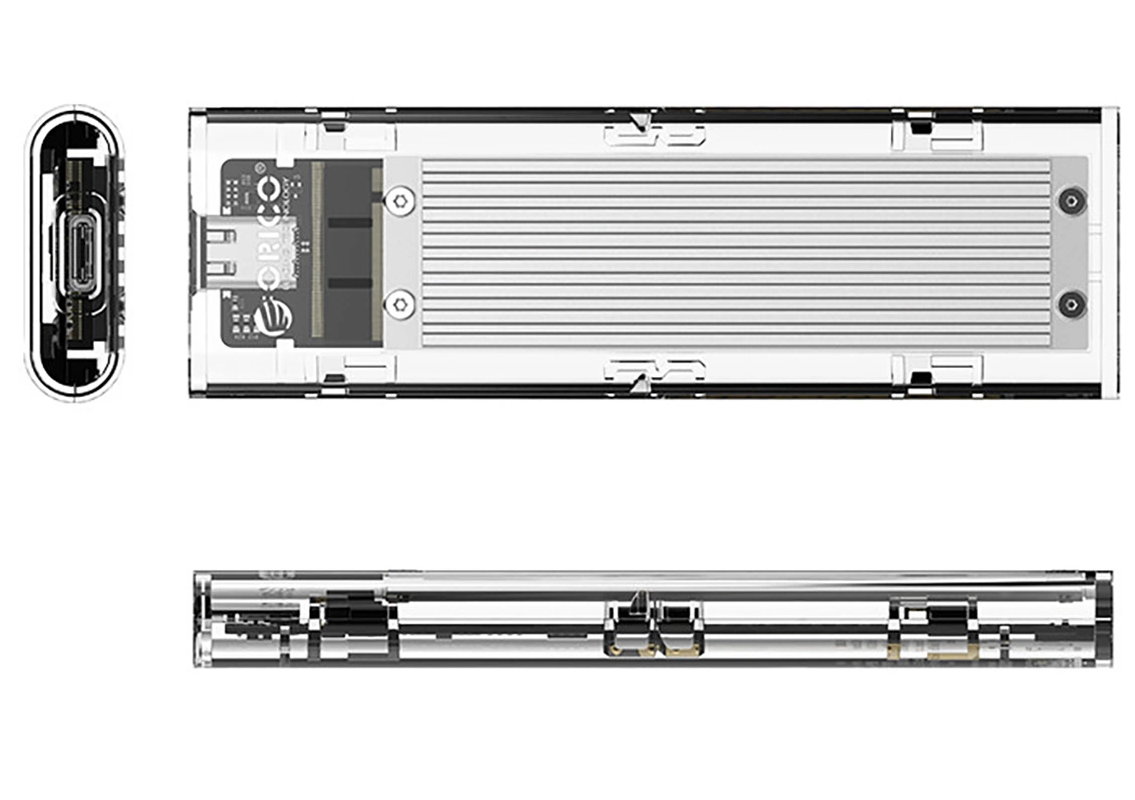 Rack Orico TCM2-C3 για SSD M.2 NVMe, Γκρι