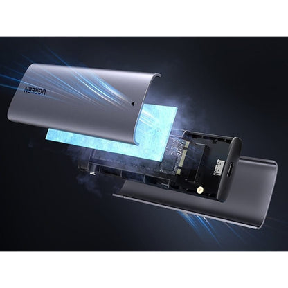 Rack UGREEN CM767 (15813) για SSD M.2 NVMe / NGFF, Γκρι