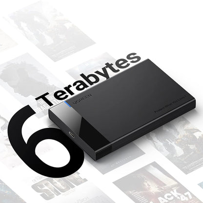 Rack UGREEN US221 (50743) για HDD / SSD SATA 2.5inch, USB-C, Μαύρο