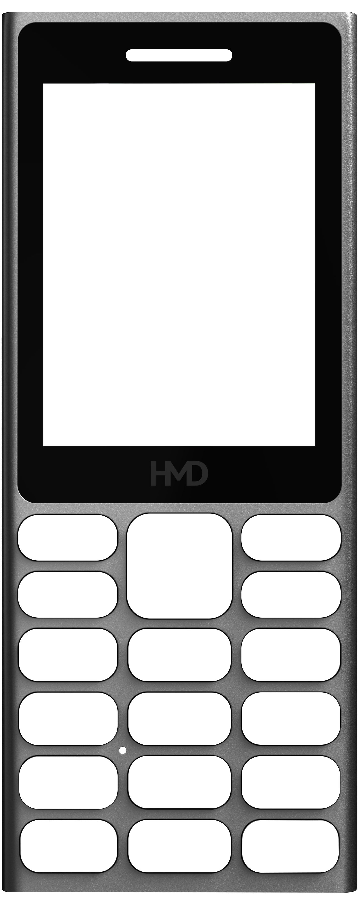 Εμπρός κάλυμμα για HMD 110 4G, Τιτάνιο