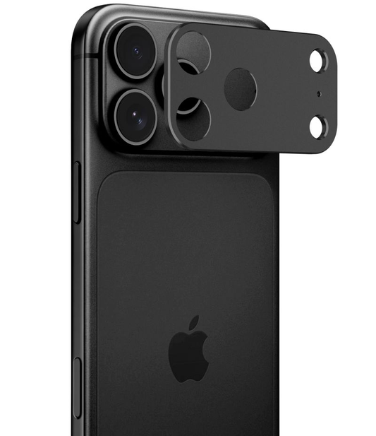 Προστατευτική θήκη κάμερας πίσω Tech-Protect Camalloy Fit+ για Apple iPhone 18 Pro Max, Αλουμίνιο, Μαύρο