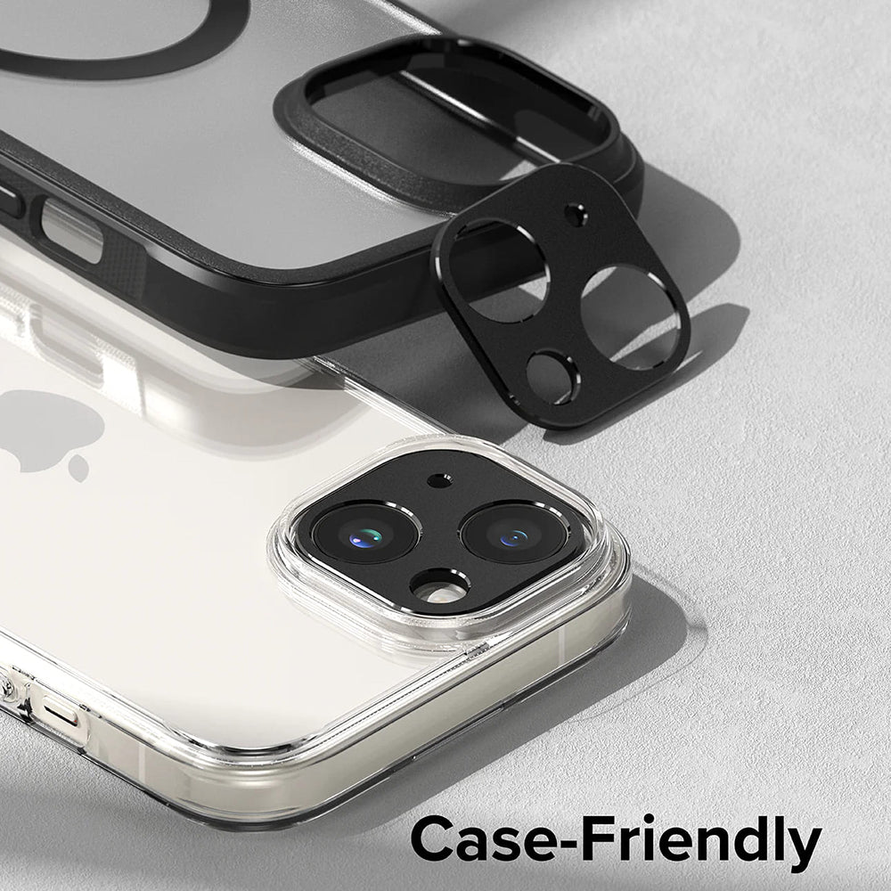 Πλαίσιο προστασίας Κάμερας Πίσω Ringke Styling για Apple iPhone 15 Plus / 15, Αλουμίνιο, Μαύρο