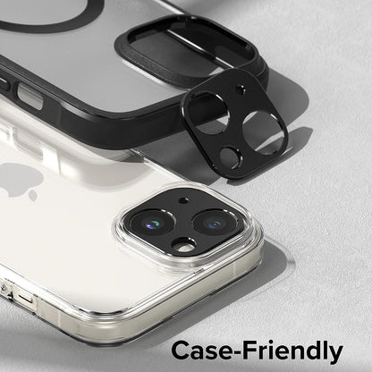 Πλαίσιο προστασίας Κάμερας Πίσω Ringke Styling για Apple iPhone 15 Plus / 15, Αλουμίνιο, Μαύρο