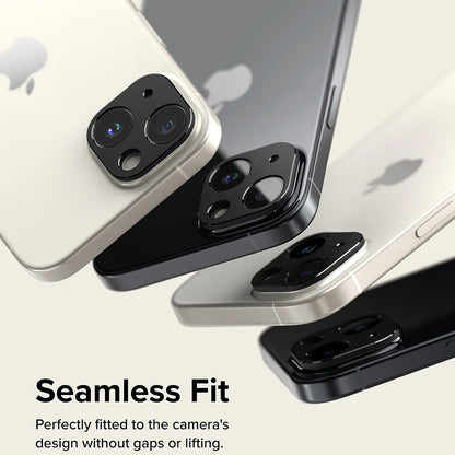 Πλαίσιο προστασίας Κάμερας Πίσω Ringke Styling για Apple iPhone 15 Plus / 15, Αλουμίνιο, Μαύρο