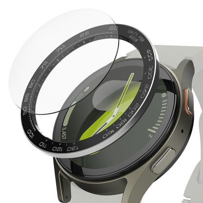 Πλαίσιο Προστασίας Ringke Premium Styling για Samsung Galaxy Watch7 40mm, Μοντέλο 1, Μαύρο