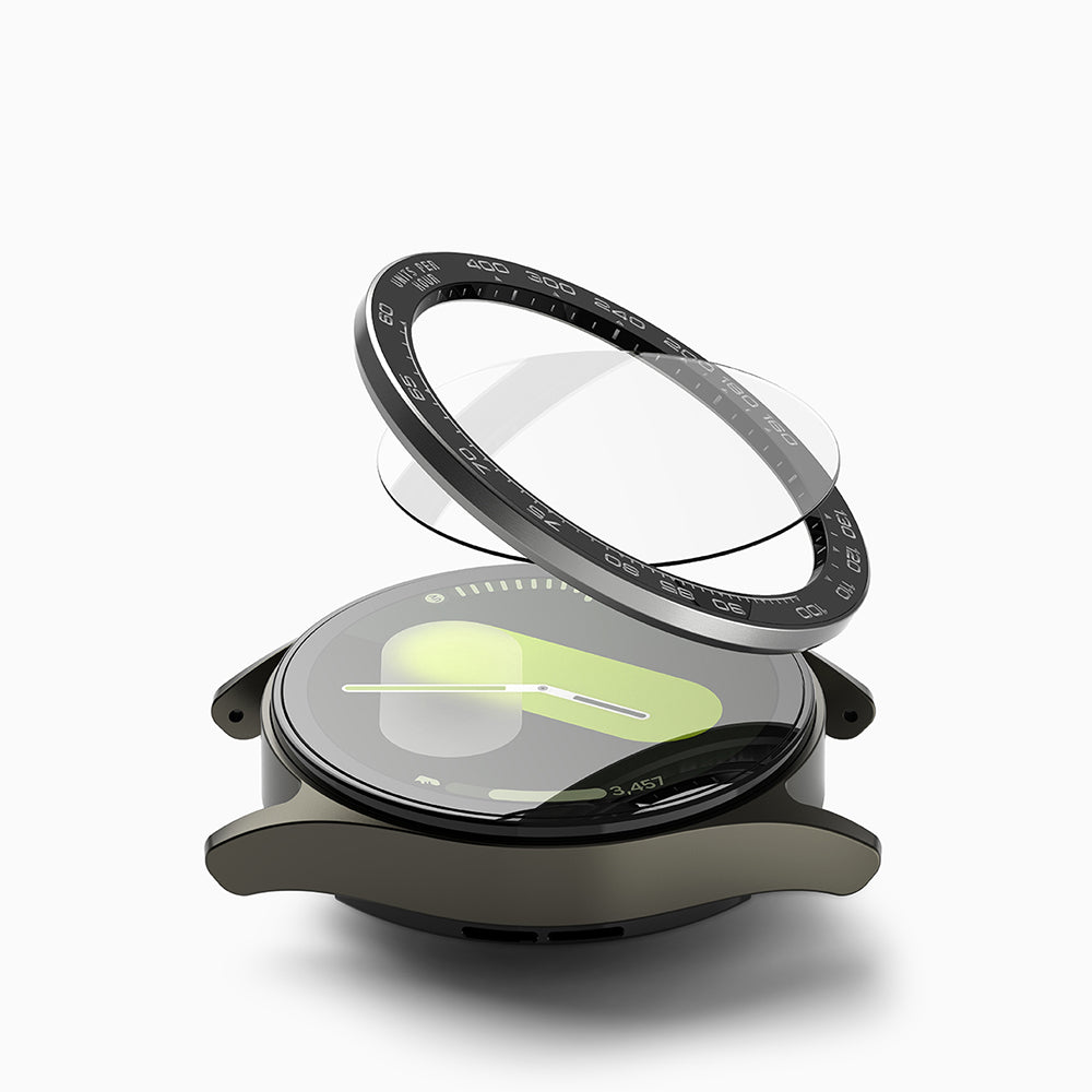 Πλαίσιο Προστασίας Ringke Premium Styling για Samsung Galaxy Watch7 40mm, Μοντέλο 1, Μαύρο