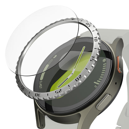 Πλαίσιο Προστασίας Ringke Styling για Samsung Galaxy Watch7 40mm, Μοντέλο 5, Ασημί