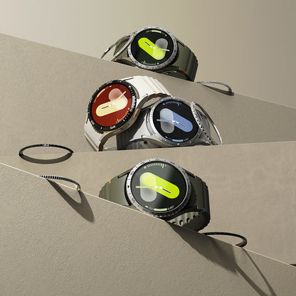 Πλαίσιο Προστασίας Ringke Styling για Samsung Galaxy Watch7 40mm, Μοντέλο 5, Ασημί