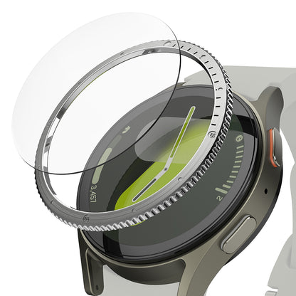 Πλαίσιο Προστασίας Ringke Styling για Samsung Galaxy Watch7 40mm, Μοντέλο 7, Ασημί