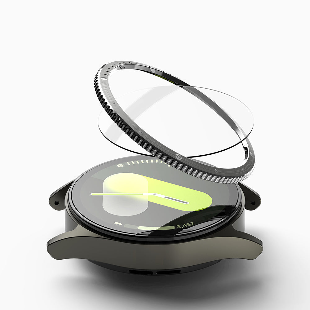 Πλαίσιο Προστασίας Ringke Styling για Samsung Galaxy Watch7 40mm, Μοντέλο 7, Ασημί