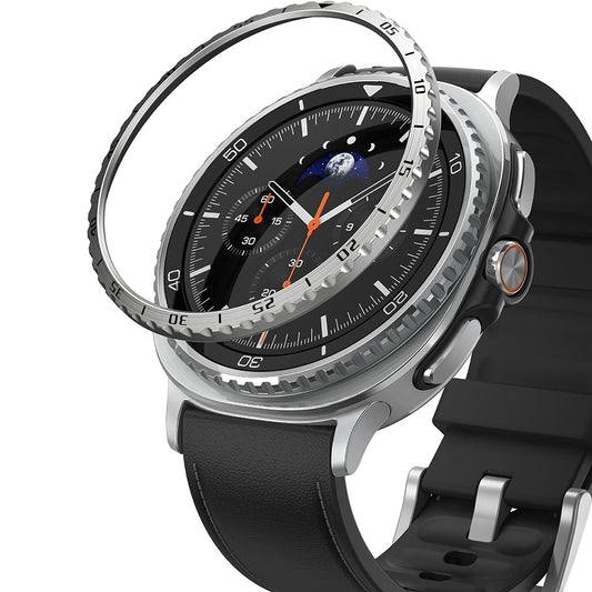 Πλαίσιο Προστασίας Ringke Inner Styling για Samsung Galaxy Watch8 Classic, Ασημί