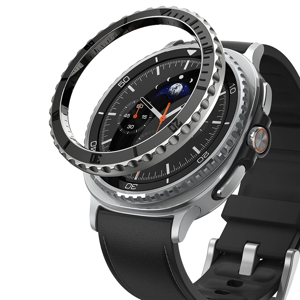 Πλαίσιο Προστασίας Ringke Premium Styling για Samsung Galaxy Watch8 Classic, Μαύρο