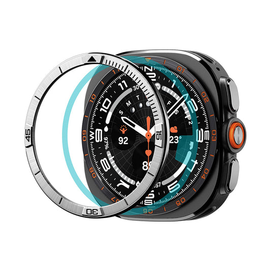 Προστατευτικό πλαίσιο Spigen Tune Pilot για Samsung Galaxy Watch Ultra2, Ασημί ACS11616
