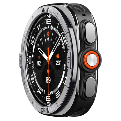 Spigen Tune Pilot Protective Frame for Samsung Galaxy Watch Ultra2, Silver ACS11616