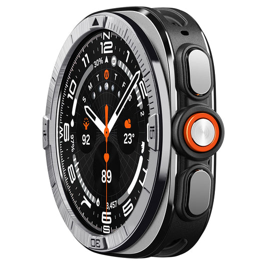 Spigen Tune Pilot Protective Frame for Samsung Galaxy Watch Ultra2, Silver ACS11616