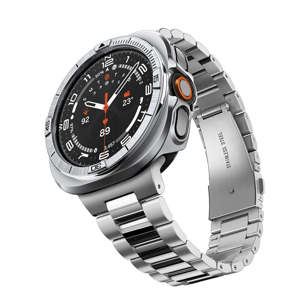 Προστατευτικό πλαίσιο Spigen Tune Pro Pilot για Samsung Galaxy Watch Ultra2, Ασημί ACS11618