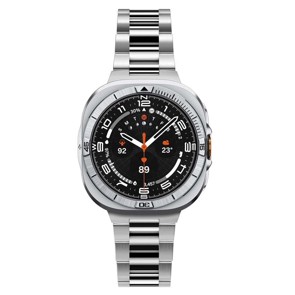 Προστατευτικό πλαίσιο Spigen Tune Pro Pilot για Samsung Galaxy Watch Ultra2, Ασημί ACS11618
