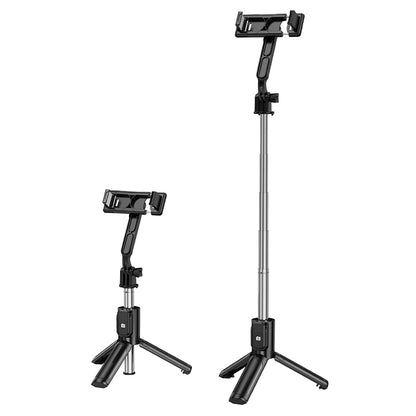Selfie Stick Bluetooth Borofone BY14 Graceful, 4.5inch - 7inch, Black
