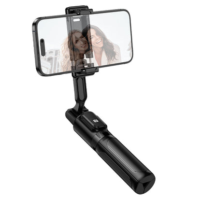 Selfie Stick Bluetooth Borofone BY14 Graceful, 4.5inch - 7inch, Black