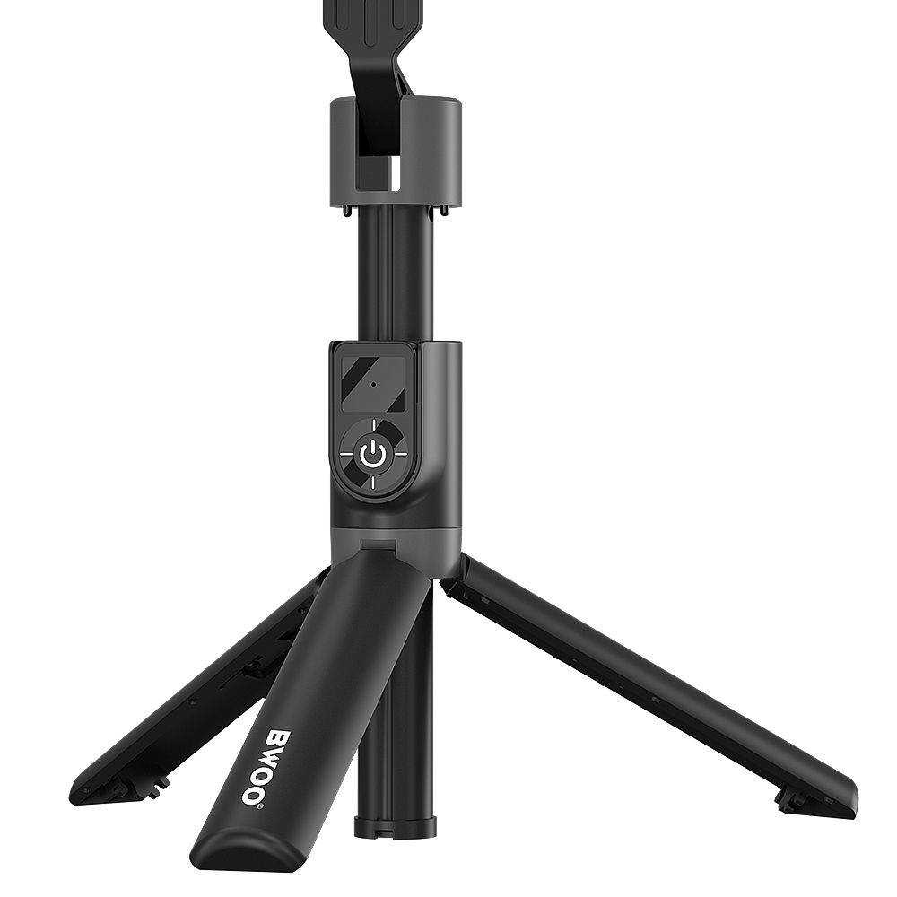 Selfie Stick Bluetooth BWOO BO-ZP14, Universal, Black