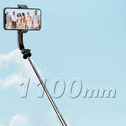 Selfie Stick Bluetooth Dudao F18S 4σε1, Universal, Μαύρο