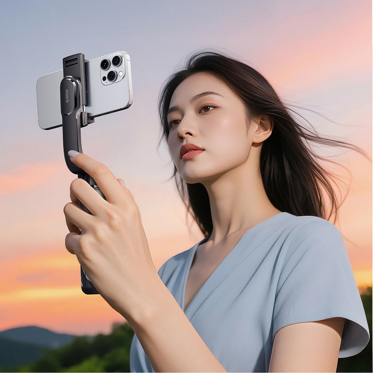 Selfie Stick Bluetooth Orico SPV100, Universal, Black