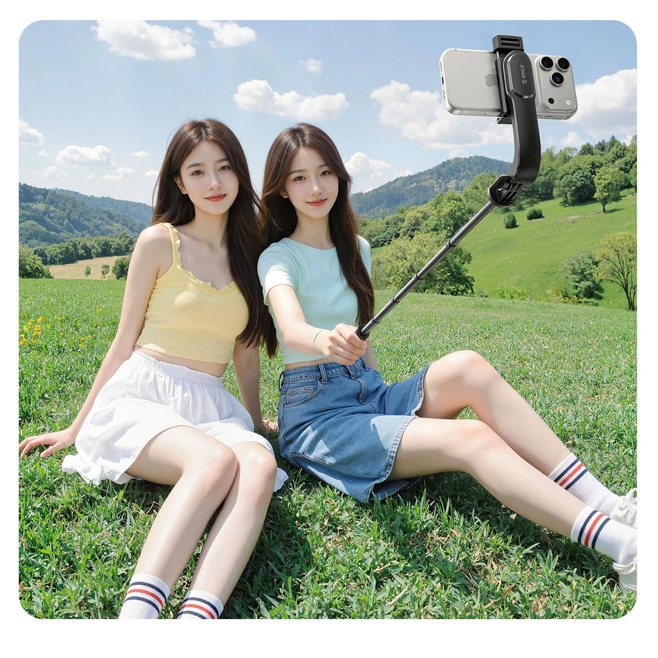 Μπαστούνι Selfie Bluetooth Orico SPV90, Universal, Μαύρο