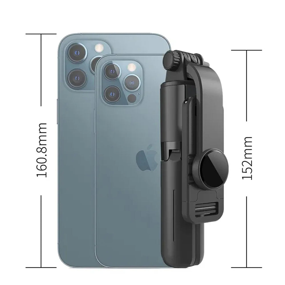 Selfie Stick Bluetooth Techsuit L11, Universal, Μαύρο