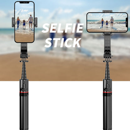 Selfie Stick Bluetooth Techsuit L12, Παγκόσμιος, Μαύρο