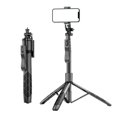 Selfie Stick Bluetooth Techsuit L16, Παγκόσμιος, Μαύρο