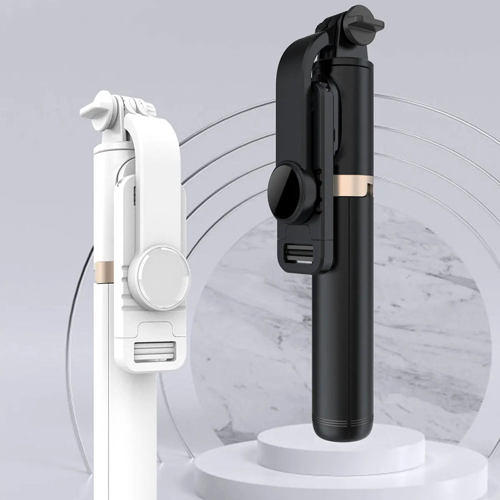 Selfie Stick Bluetooth Techsuit Q03, Universal, Black