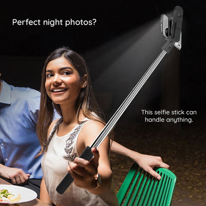Selfie Stick Bluetooth Techsuit S05-S, Universal, Μαύρο