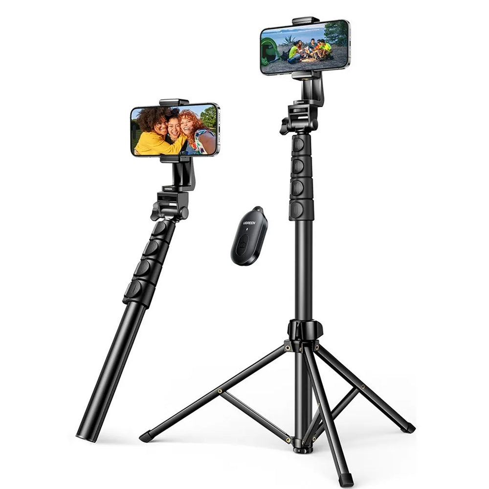 Selfie Stick Bluetooth UGREEN LP680, Universal, Μαύρο