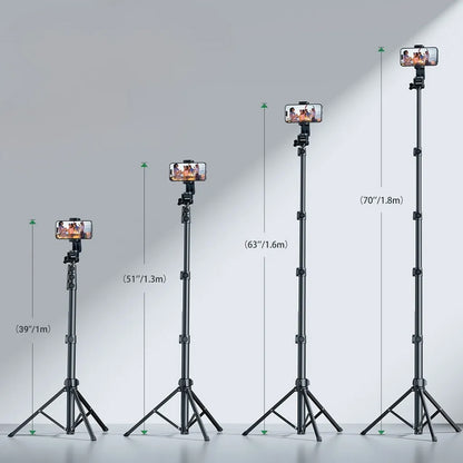 Selfie Stick Bluetooth UGREEN LP680, Universal, Μαύρο