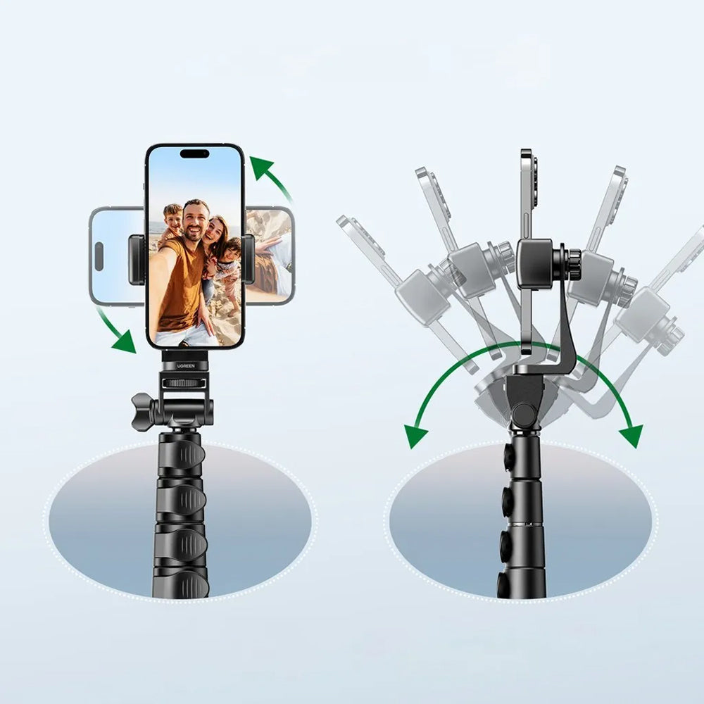 Selfie Stick Bluetooth UGREEN LP680, Universal, Μαύρο