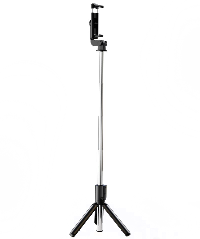 Selfie Stick Bluetooth XO Design SS09, Παγκόσμιος, Μαύρο
