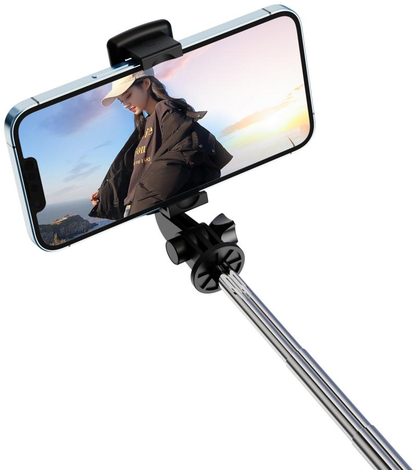 Selfie Stick Bluetooth XO Design SS09, Παγκόσμιος, Μαύρο