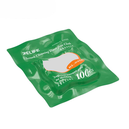 Στεγνές Υφασμάτινες Πετσέτες Καθαρισμού Relife RL-045A, Σετ 100 τεμάχια