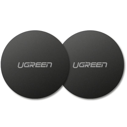 Αυτοκόλλητο Μεταλλικό UGREEN, Σετ 2 Τεμάχια, Μαύρο