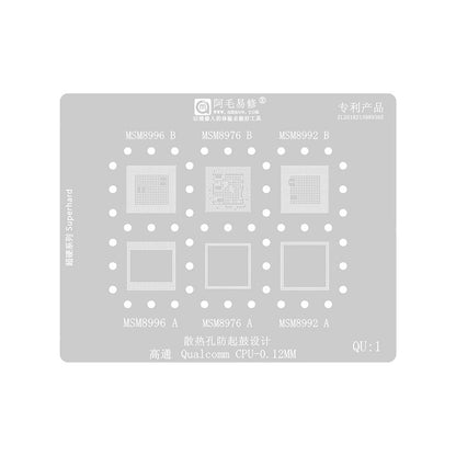 Amaoe BGA Stencil for Qualcomm QU1-8 Series CPU