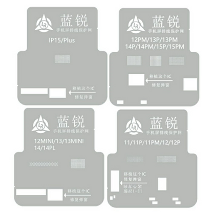 Πλέγμα BGA Lanrui για Apple iPhone 11 - 15 Series